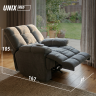 Массажное кресло UNIX CLOUD NEST GREY MSCNGY