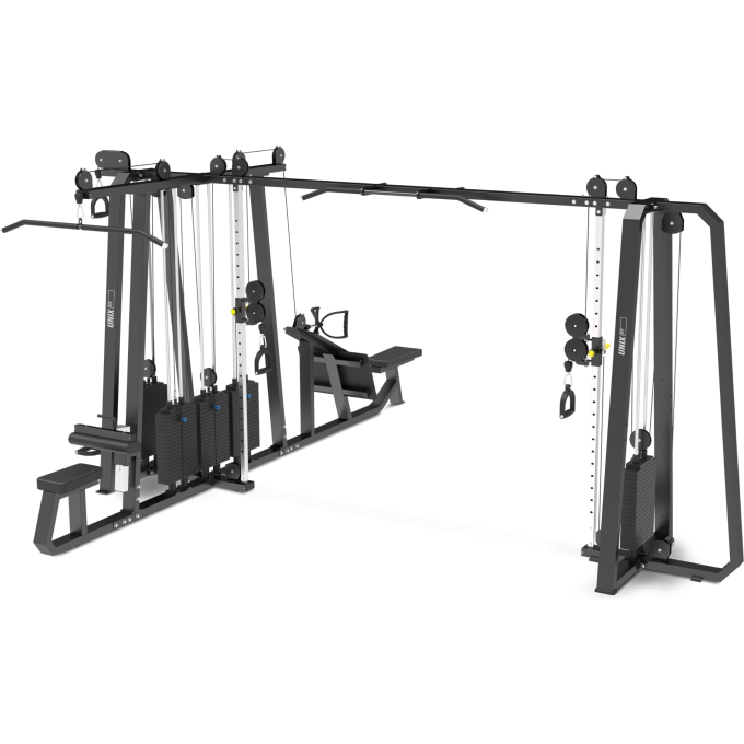 Силовая мультистанция UNIX FIT MAX PRO Кроссовер 5-ти позиционный (UC1641A-SET1614B) UC-1641A-SET1614B